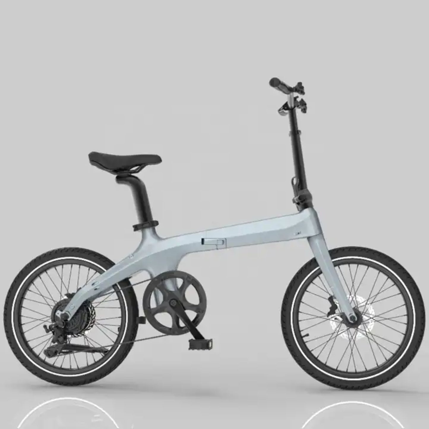 Morfuns Eole S, 20" Lightweight Carbon Fibre Folding Electric Road Bike